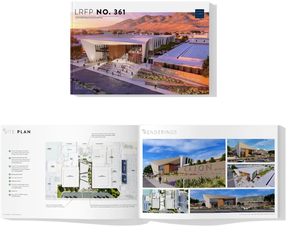 Cajon High School Building Addition: LRFP No. 361, San Bernardino City Unified School District.
