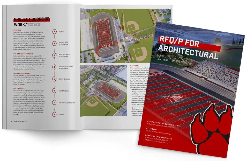Redlands Unified School District: East Valley High School Stadium RFQ/P.